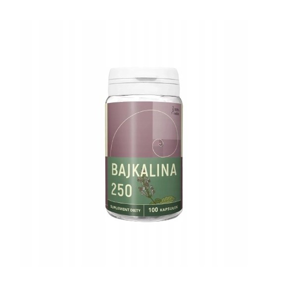 NANGA BAJKALINA TARCZYCA BAJKALSKA 250mg 100 ZMĘCZENIE INFEKCJE KRÓTKA DATA